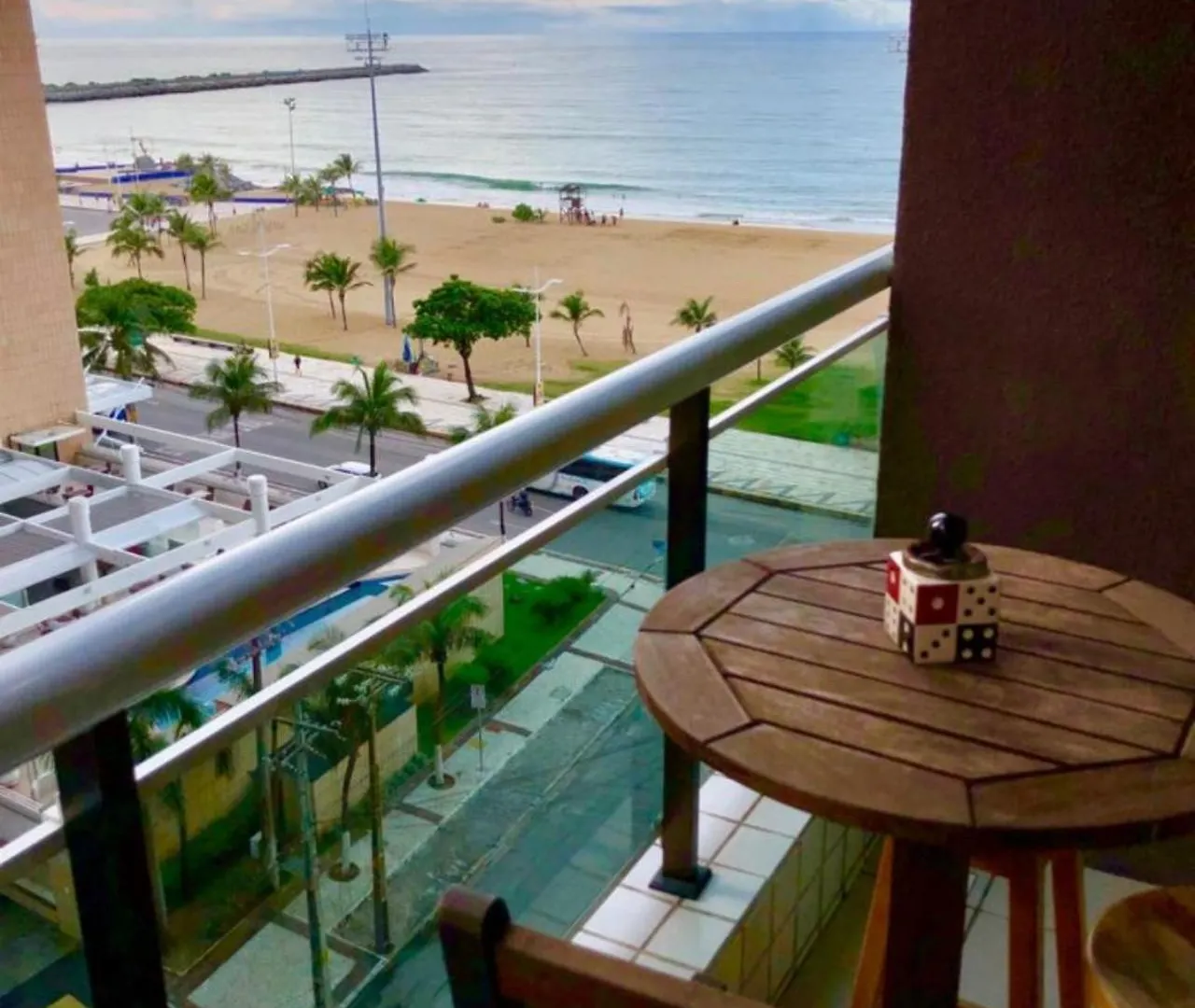 Apartmán Apto 2Q Atlantic Ocean Beira Mar Fortaleza  Brazílie