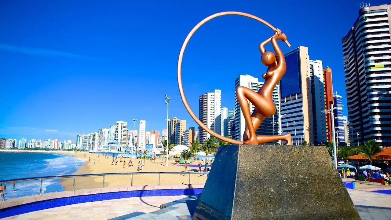Apartment Apto 2Q Atlantic Ocean Beira Mar Fortaleza
